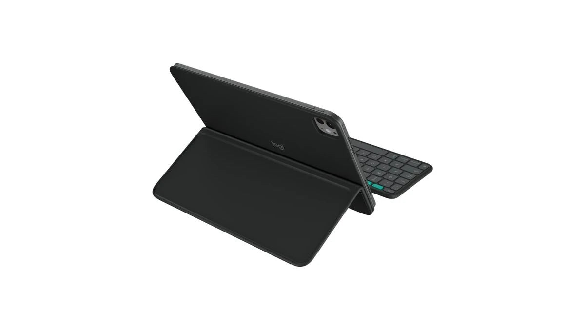 Logitech Flip Folio For iPad Pro 11-Inch (M4), iPad Air 11-Inch (M2 & M3) & iPad Air (5Th Gen) - Graphite - US