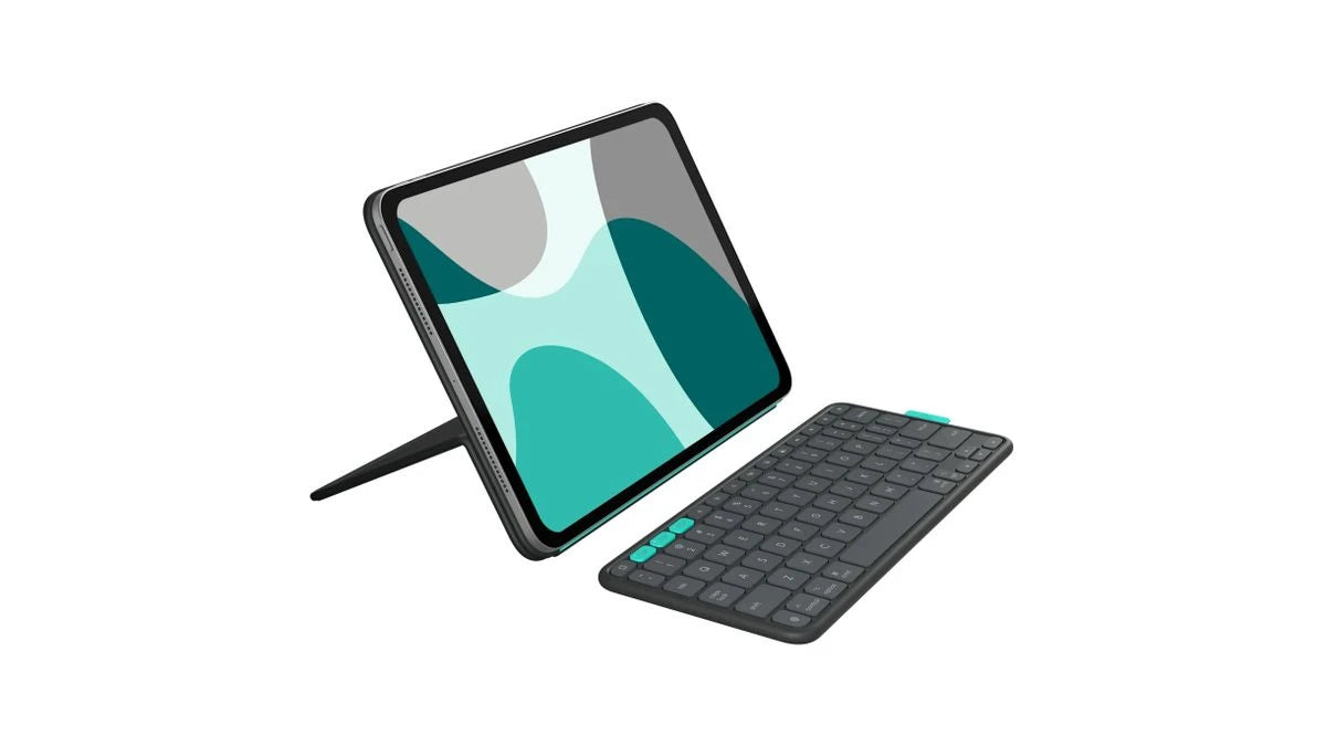 Logitech Flip Folio For iPad Pro 11-Inch (M4), iPad Air 11-Inch (M2 & M3) & iPad Air (5Th Gen) - Graphite - US