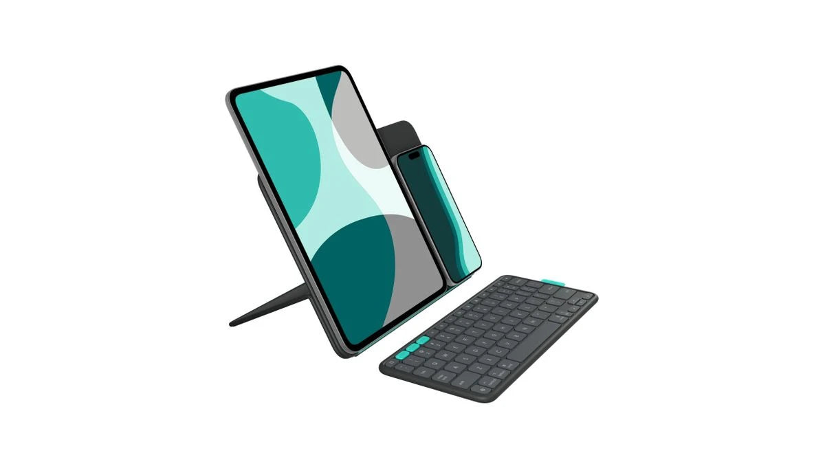 Logitech Flip Folio For iPad Pro 11-Inch (M4), iPad Air 11-Inch (M2 & M3) & iPad Air (5Th Gen) - Graphite - US