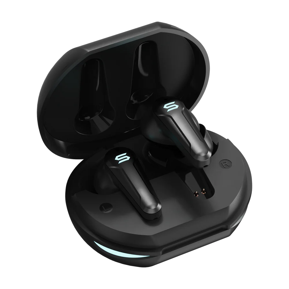 SOUL EMOTION PLAY - Active Noise Cancelling Gaming Earbuds with LED