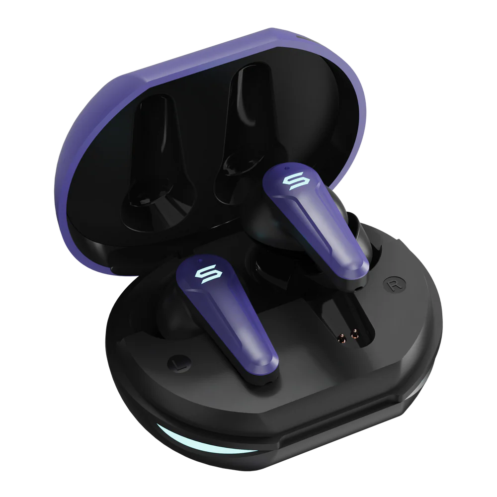 SOUL EMOTION PLAY - Active Noise Cancelling Gaming Earbuds with LED