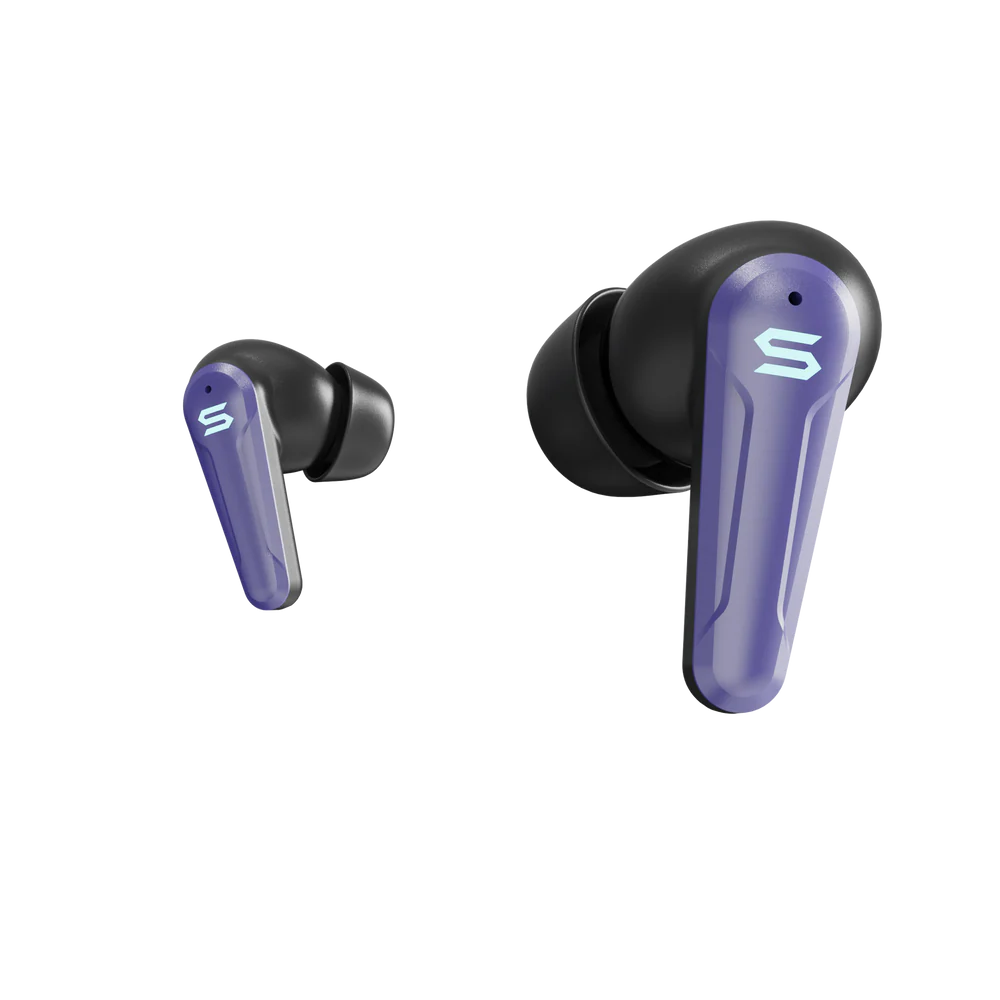 SOUL EMOTION PLAY - Active Noise Cancelling Gaming Earbuds with LED