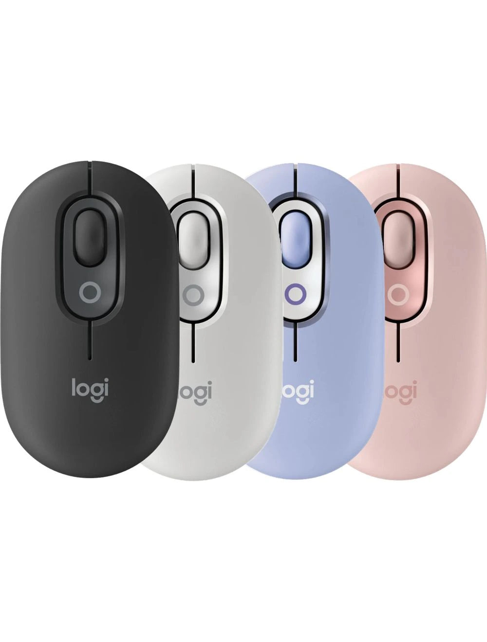 Logitech Pop Mouse with emoji