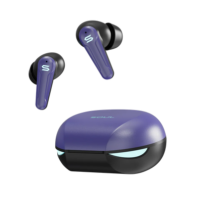 SOUL EMOTION PLAY - Active Noise Cancelling Gaming Earbuds with LED