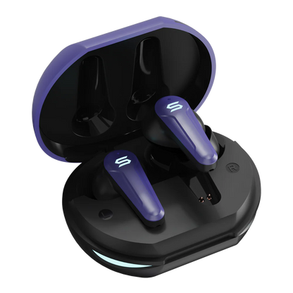 SOUL EMOTION PLAY - Active Noise Cancelling Gaming Earbuds with LED