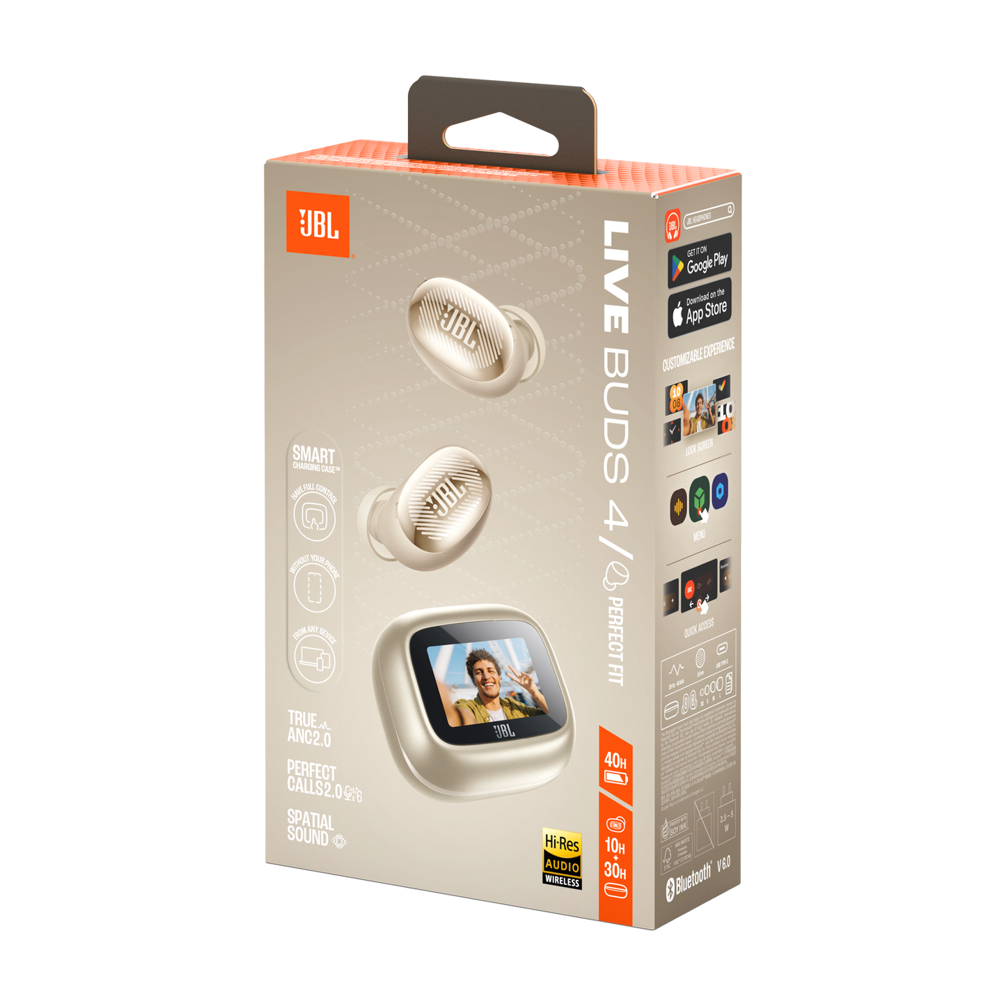 JBL Live Buds 4 - Wireless Noise Cancelling Earbuds
