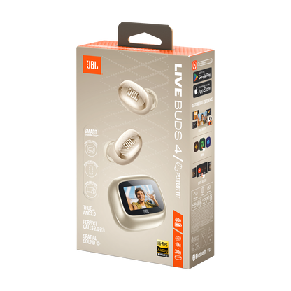 JBL Live Buds 4 - Wireless Noise Cancelling Earbuds
