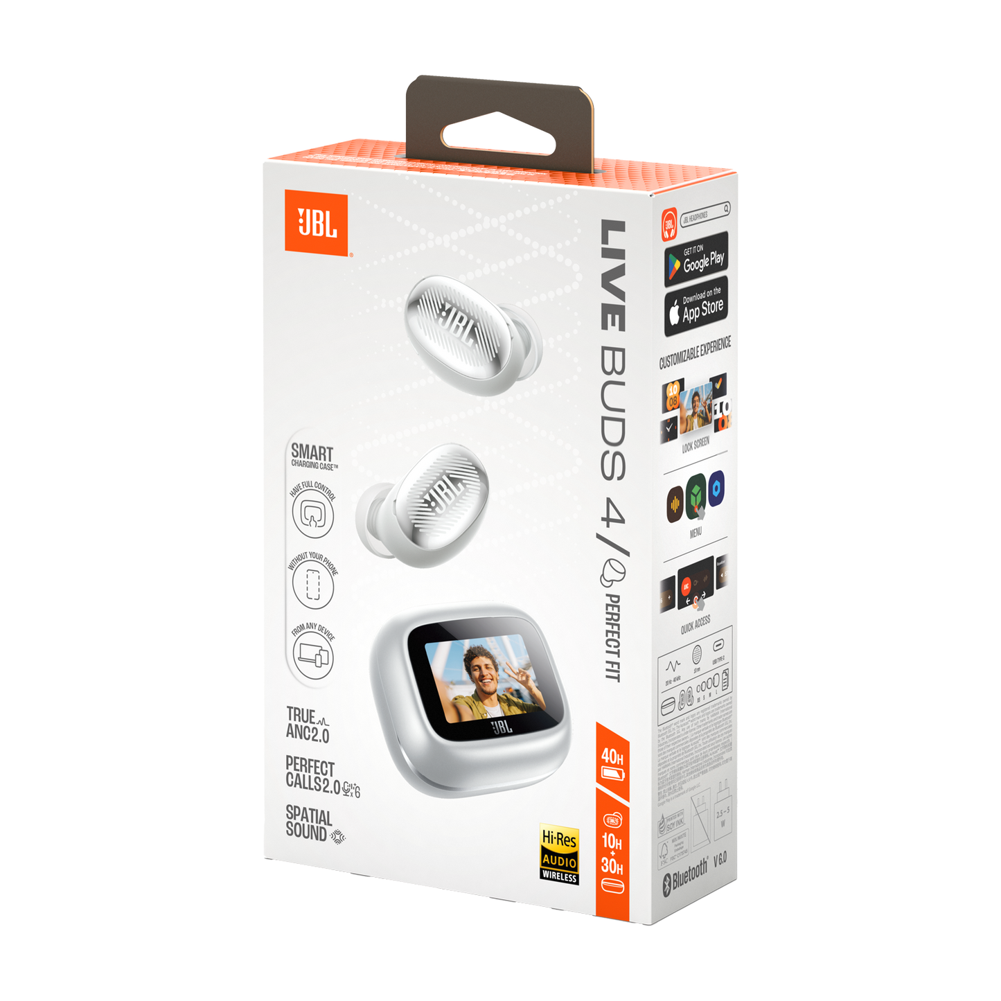 JBL Live Buds 4 - Wireless Noise Cancelling Earbuds
