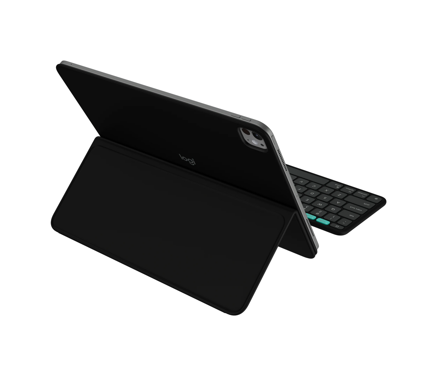 Logitech Flip Folio For iPad Pro 13-Inch (M4) And iPad Air 13-Inch (M2 & M3) - Graphite - US