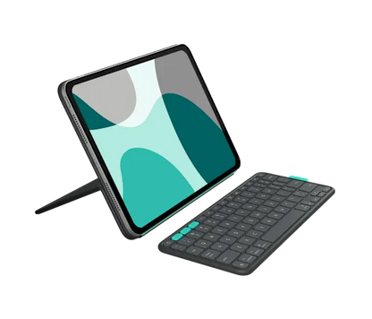 Logitech Flip Folio For iPad Pro 13-Inch (M4) And iPad Air 13-Inch (M2 & M3) - Graphite - US